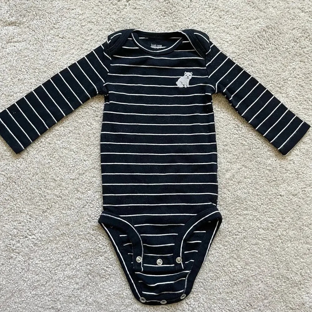 Carters 3 Pack Animal Themed One Piece Bodysuits (3-6 months)